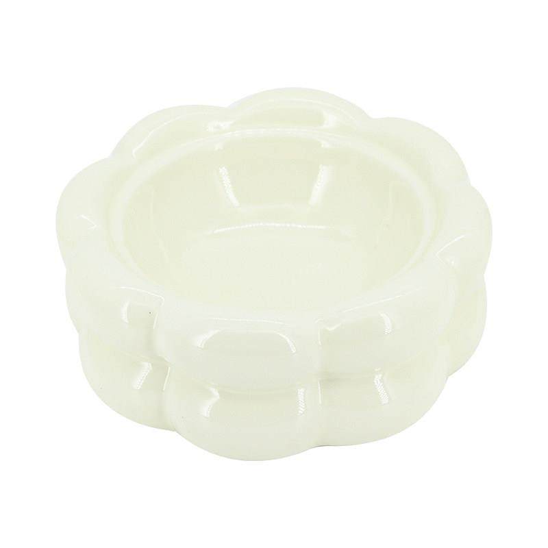 UMI兔兔食盆花朵碗大容量陶瓷ins风兔子碗食盆细腻防割伤食物盆,淘宝优惠券,粉丝福利购,淘宝优惠卷