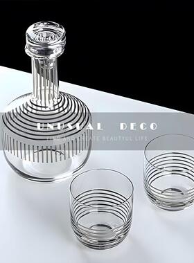 UNUSUAL 咖啡放边柜餐厅样板间酒具酒杯咖啡机现代轻奢装饰品摆件