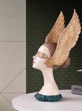 摆件装饰家居电视柜品北欧现代饰品花架艺术创意简约桌面客厅老鹰