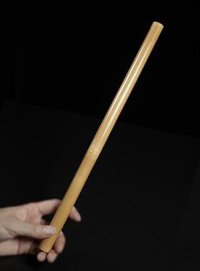 实心竹手把件教鞭竹棍实心玉竹把件盘玩天然竹子把玩件玉竹实心竹