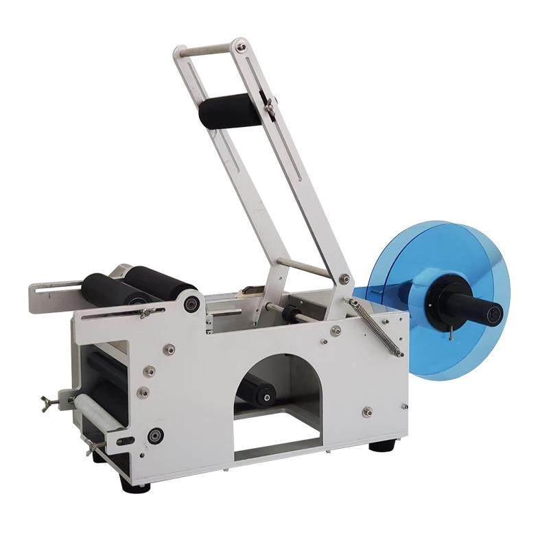 半自动圆瓶贴标机不干胶贴标签机小型玻璃瓶酒瓶贴商标机器高精度,淘宝优惠券,粉丝福利购,淘宝优惠卷