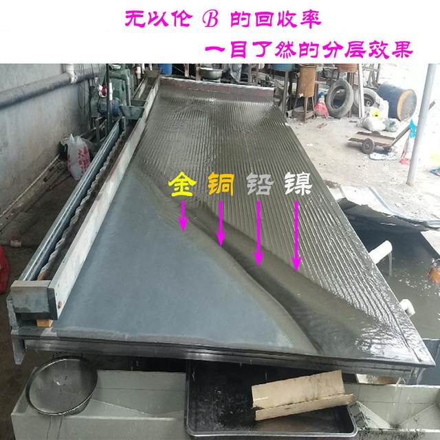 FRP ore sand shaker, molybdenum ore ore dressing equipment, tungsten ore dressing equipment, hydraulic reselecting rocking bed