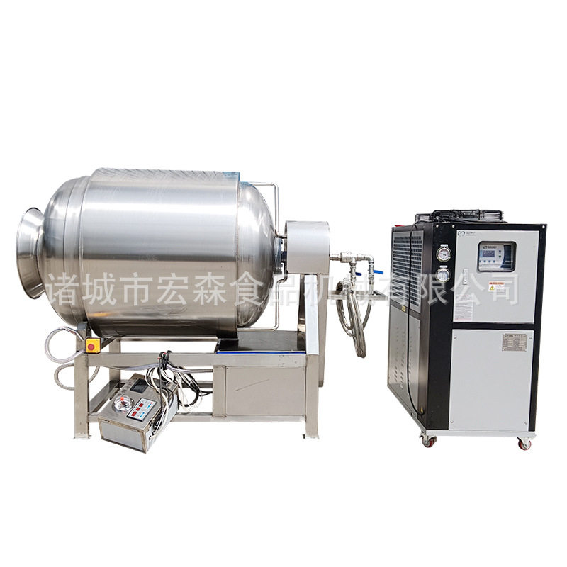 商用制冷猪肉腊肉入味腌制机全自动真空滚揉机牛肉干加工成套设备,淘宝优惠券,粉丝福利购,淘宝优惠卷