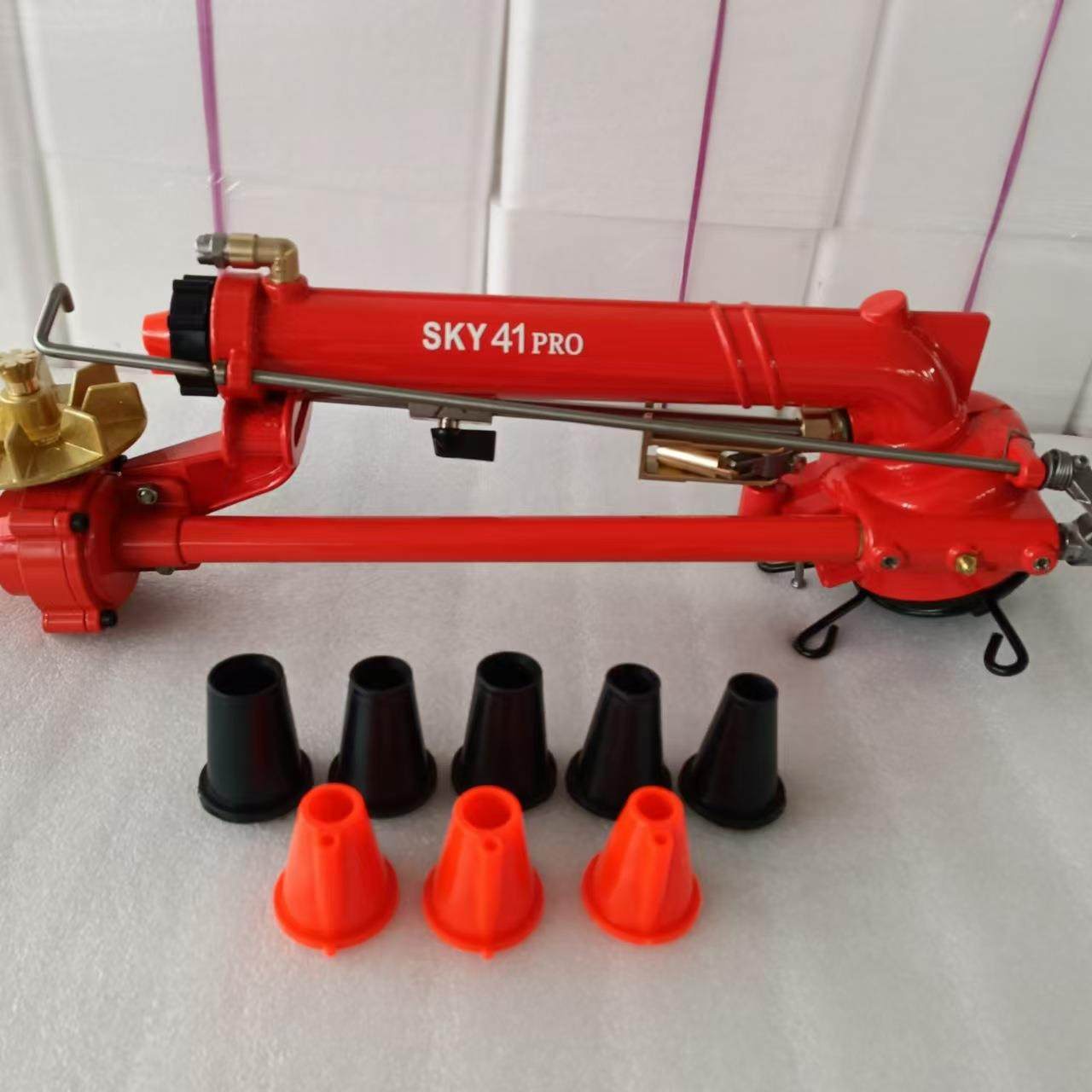 新款涡轮喷枪SKY41Pro远程喷灌自动旋转水枪农业灌溉浇地可调节喷,淘宝优惠券,粉丝福利购,淘宝优惠卷