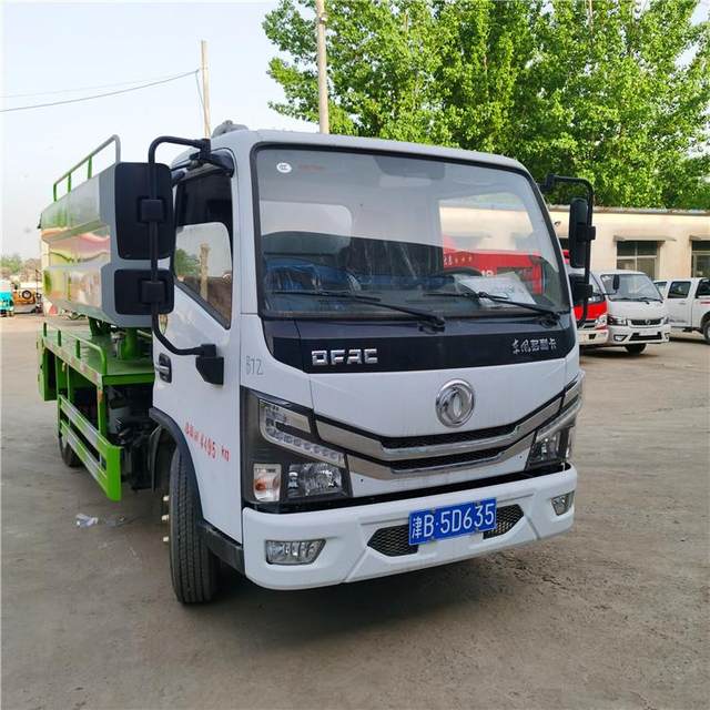 Dongfeng large high-pressure sewage cleaning and sanitation truck, sewage cleaning and dredging truck, 5-meter cleaning and sanitation truck, municipal sanitation
