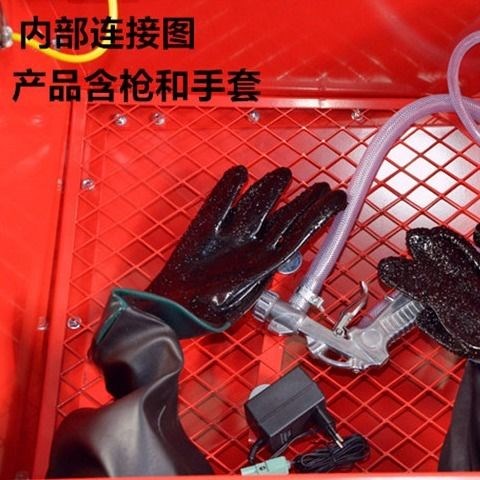 小件杂质除锈专i用高强d度加压金属操作箱体喷砂机模型翻新便携 - 图2