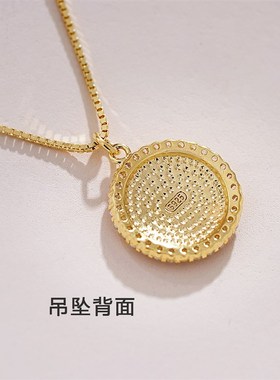 925通体银红色福字短款项链适合过年的新款锁骨链超细精致颈链女