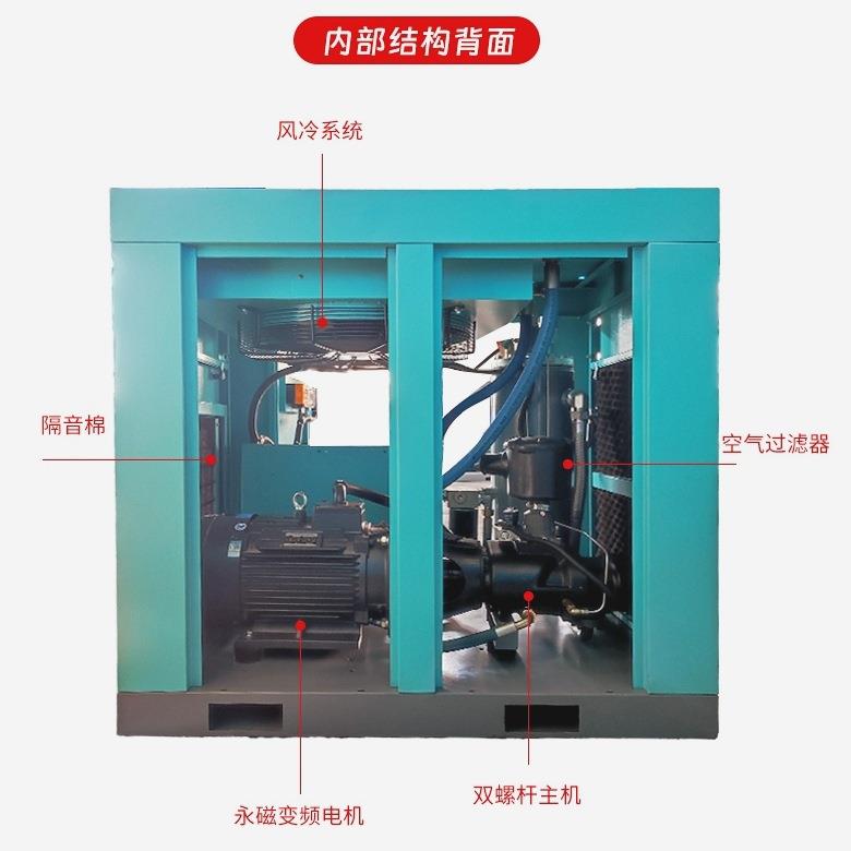 低压螺杆空压机永磁变频工频螺杆式空气压缩机生产厂家气泵船用 - 图1