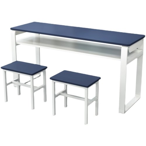 培训桌椅组合办公桌会议桌长条桌学习课桌员工培训简易工作台 - 图3