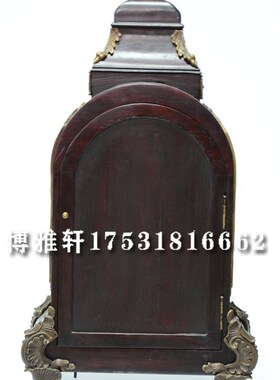 钟表木楼镶嵌雕花钟纯铜机械机芯报时座钟仿古董宫廷博物院收藏钟