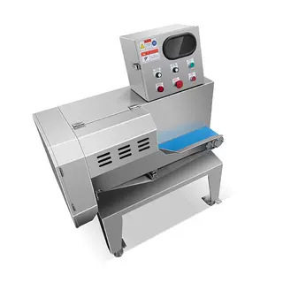 商用双头切片机 全自动多功能切菜机 饭堂厨房食品土豆姜片切条机 - 图3