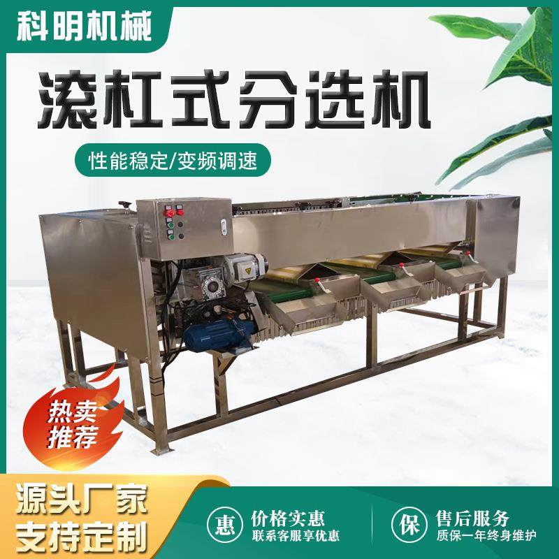 全自动滚杠式水果分选机蓝莓选果机灰枣大枣分级机胡萝卜分选机,淘宝优惠券,粉丝福利购,淘宝优惠卷