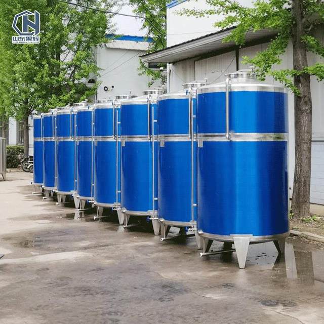 Stainless steel vertical storage tank 2 cubic soybean oil storage tank Peanut oil storage equipment Sturdy and durable