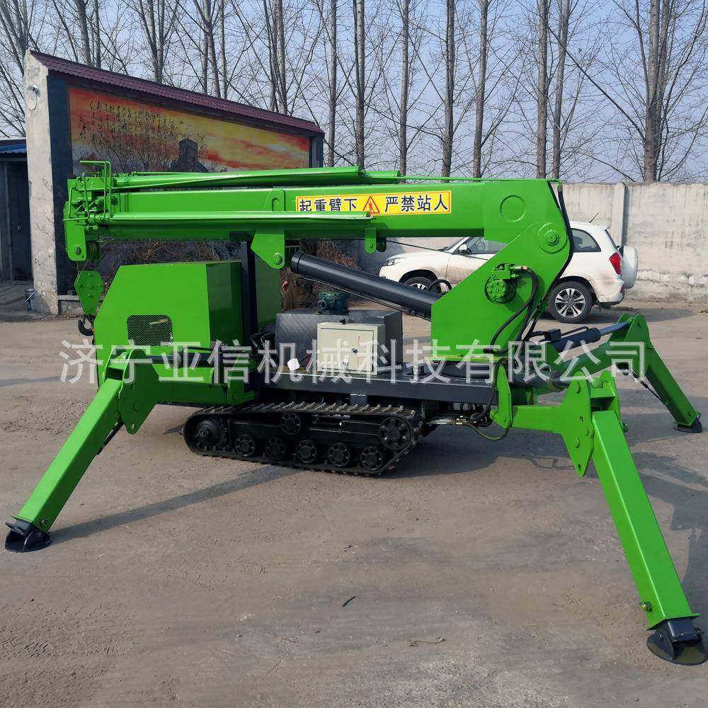 8吨蜘蛛起重机工程液压异形吊车直臂式蜘蛛吊可室内作业吊车,淘宝优惠券,粉丝福利购,淘宝优惠卷