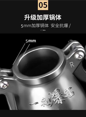 粮食放大器304不锈钢迷你手摇爆米花机老式微型网红同款爆百谷