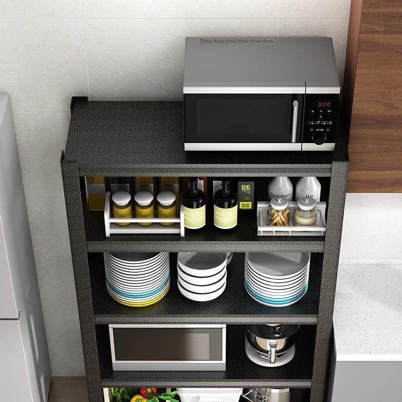 厨房储藏架多层储藏架微波餐具香料储藏架大容量碳钢不锈钢储藏架,淘宝优惠券,粉丝福利购,淘宝优惠卷