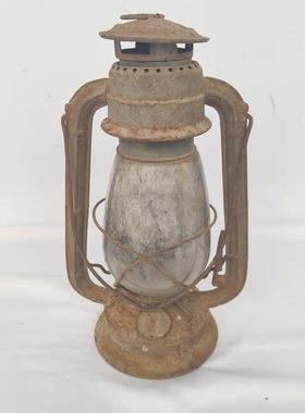 老物件旧斗笠50年代矿工工人安全帽竹编帽矿灯覆古装饰道具摆件