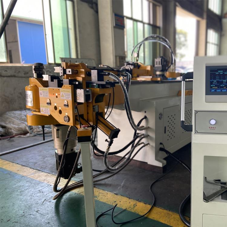 DW-50CNC全自动数控液压弯管机不锈钢铜铁铝管后备箱支撑杆弯管机 - 图0
