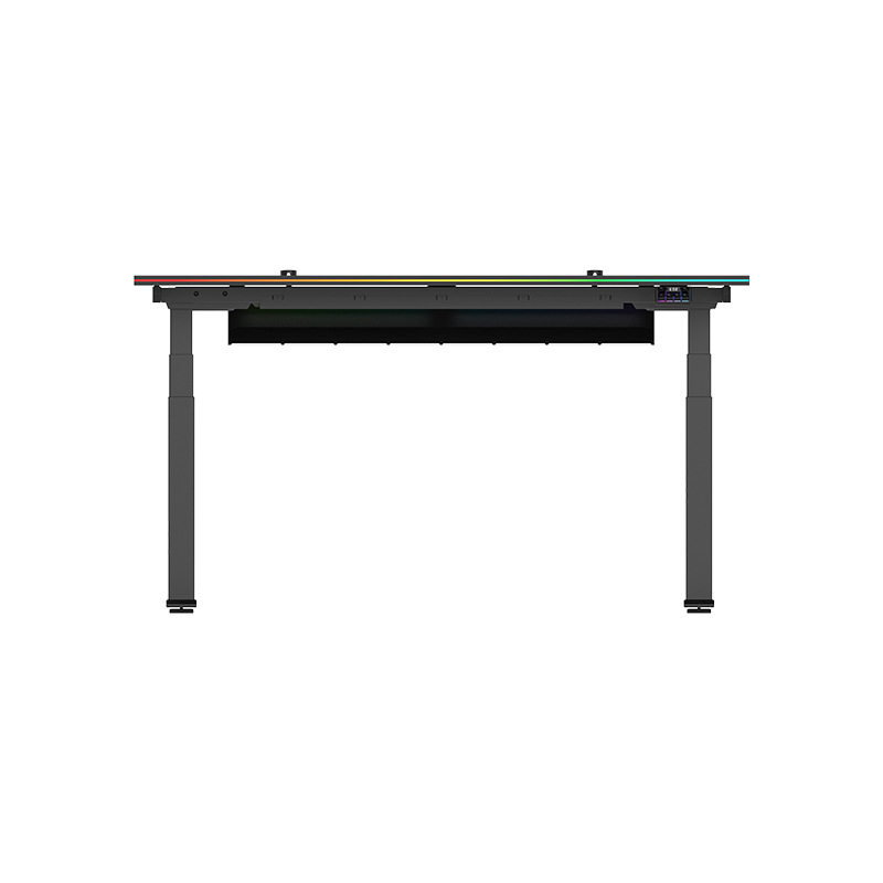 跨境高端S款电竞桌炫彩封边台式电脑游戏桌家用智能升降办公桌,淘宝优惠券,粉丝福利购,淘宝优惠卷