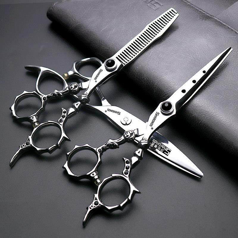 新款美发剪双面齿多种可调节去发量牙剪碎发剪6寸理髲店美发刀剪,淘宝优惠券,粉丝福利购,淘宝优惠卷