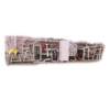 Multifunctional breathable film paper sponge silk cotton vertical horizontal mesh belt water glue carpet and wall covering dual-use laminating machine