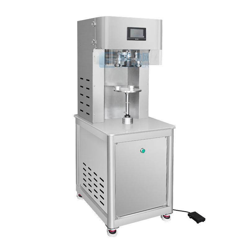 半自动封罐机 即时燕窝小金碗铝罐封盖机 奶粉铁罐圆瓶圆罐封口机,淘宝优惠券,粉丝福利购,淘宝优惠卷