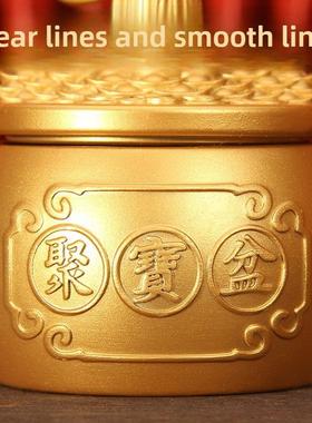 新冲积金元树摇钱树风水摆件家居公司开店礼品可旋转