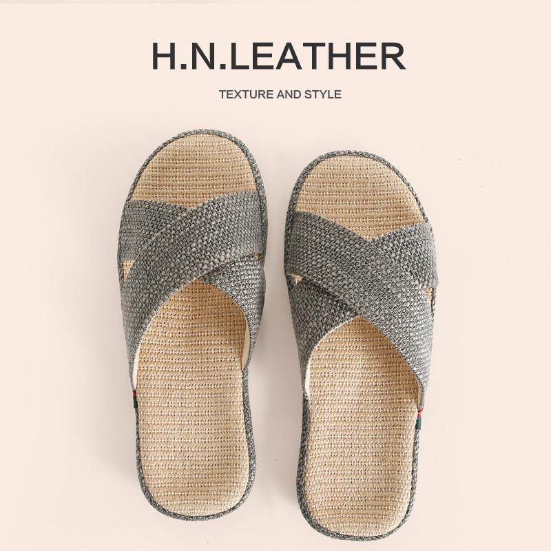 牛筋底盆底夏季居家亚麻拖鞋软底防滑透气吸汗室内凉拖男女春秋季,淘宝优惠券,粉丝福利购,淘宝优惠卷
