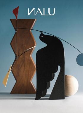 NALU那鲁夫鸟平衡摆件工艺品现代创意卧室客厅别墅样板房装饰品