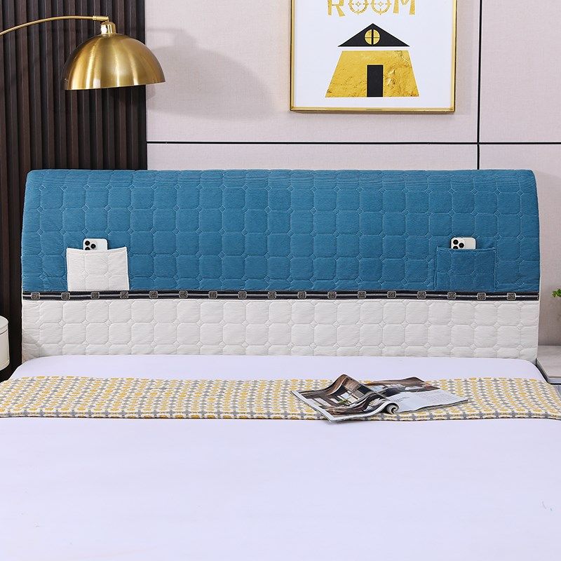 床头罩套2023年新款加厚全包防尘床头盖布M罩高档可拆洗床靠背罩,淘宝优惠券,粉丝福利购,淘宝优惠卷