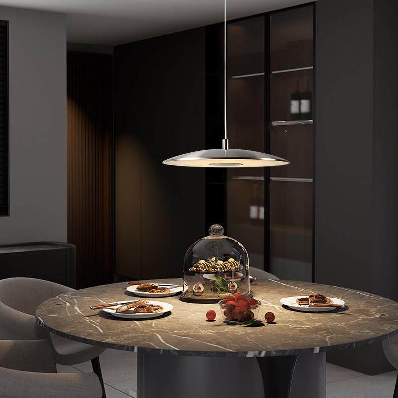 爱斯兰飞碟餐厅吊灯餐桌吧台圆桌现代极简岛台设计师款轻奢高级感,淘宝优惠券,粉丝福利购,淘宝优惠卷
