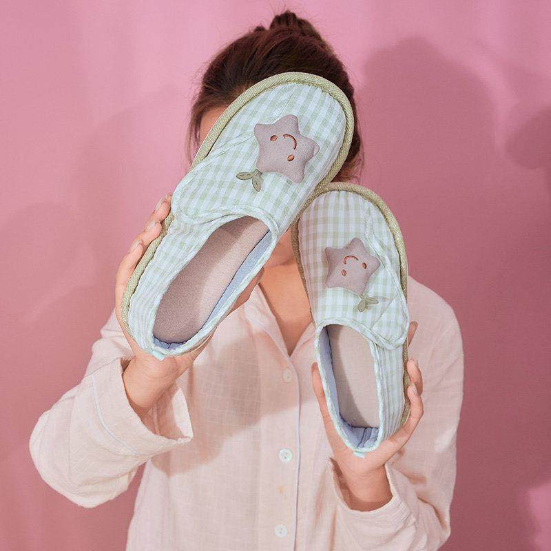 月子鞋夏季薄款软底产后包跟居家防滑包头孕妇拖鞋厚底产妇春秋季,淘宝优惠券,粉丝福利购,淘宝优惠卷