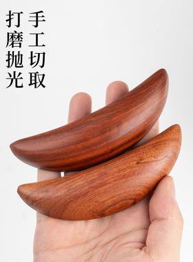 檀香紫檀圣杯，六角杯，佛拜杯，问神器，手磨抛杯