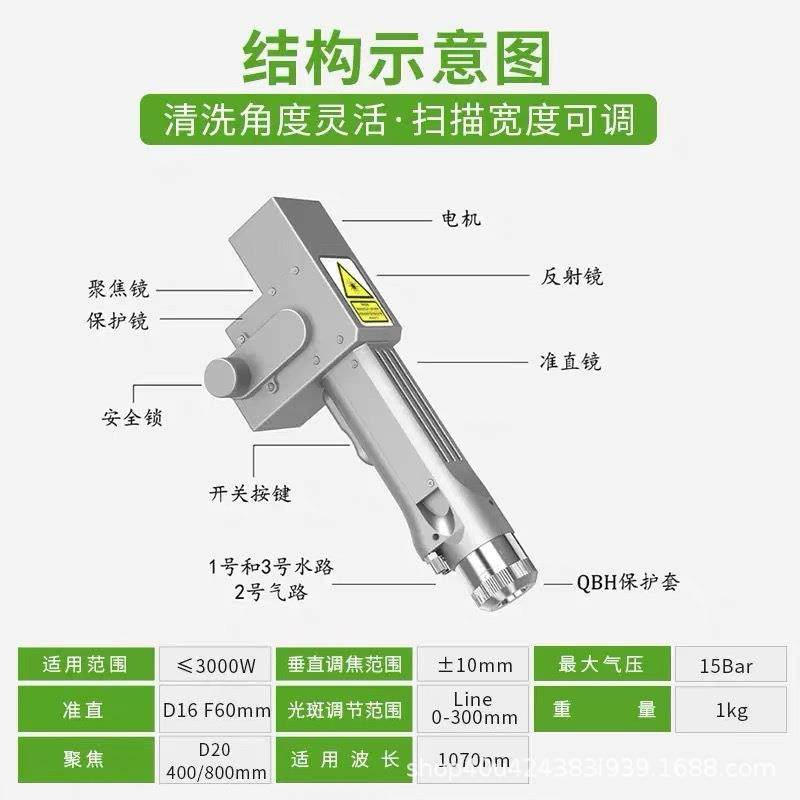 手持激光清洗枪铜嘴焊嘴清洗头手持式焊机焊枪配件焊清洗,淘宝优惠券,粉丝福利购,淘宝优惠卷