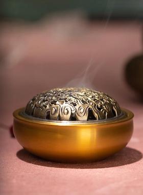 朱秉仁铜质青云直香炉宣德香炉铜质手工艺品家装香炉