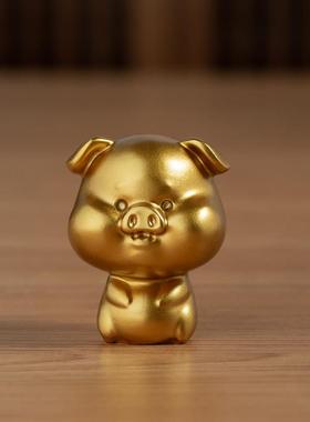 观铜十二生肖全套摆件高档礼品家居装饰品客厅玄关办公室桌面摆设