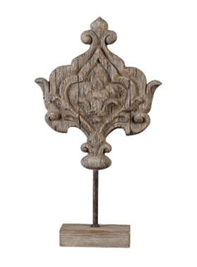 美式乡村复古木艺雕刻摆件客厅卧室茶几办公室三件套北欧个性创意