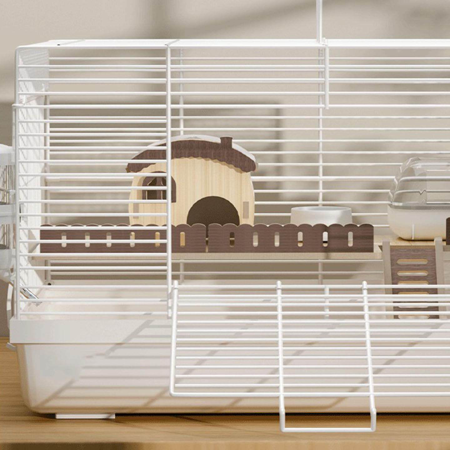 德国宠物仓鼠笼子铁丝笼豪华别墅仓鼠专用特大60防啃咬金丝熊双层,淘宝优惠券,粉丝福利购,淘宝优惠卷