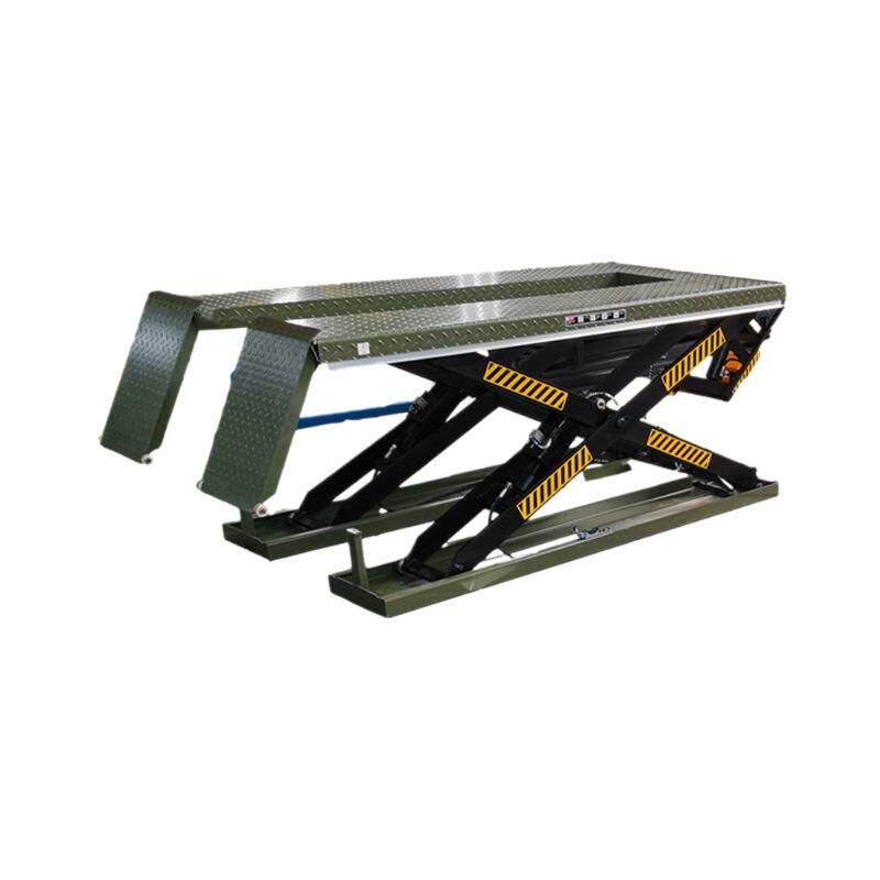 四轮摩托车升降平台货物起重装卸升降机剪刀式举升机 - 图3