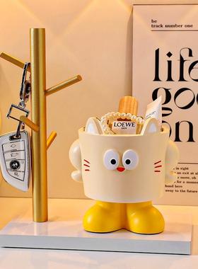 小怪兽钥匙收纳摆件入户玄关鞋柜高档客厅家居装饰品乔迁新居礼品