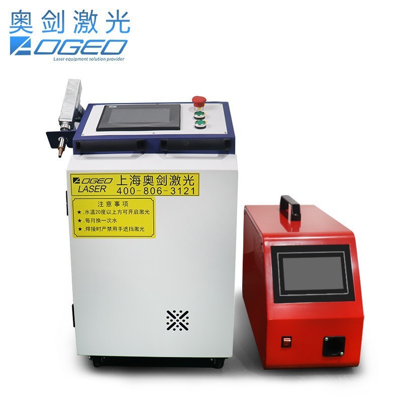 四合1手持激光焊接机镀锌板金属圆方管不锈钢紫黄铜3000w激光焊机 - 图1