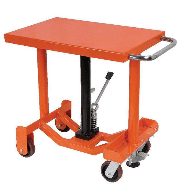 Mobile lifting working platform hydraulic lifting platform tool truck manual hydraulic column lifting platform manufacturer supply