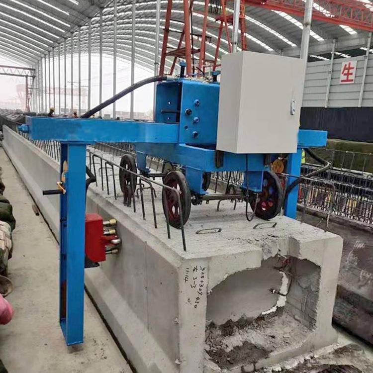 Hollow plate deburring machine box beam automatic walking facade deburring machine plate beam deburring equipment