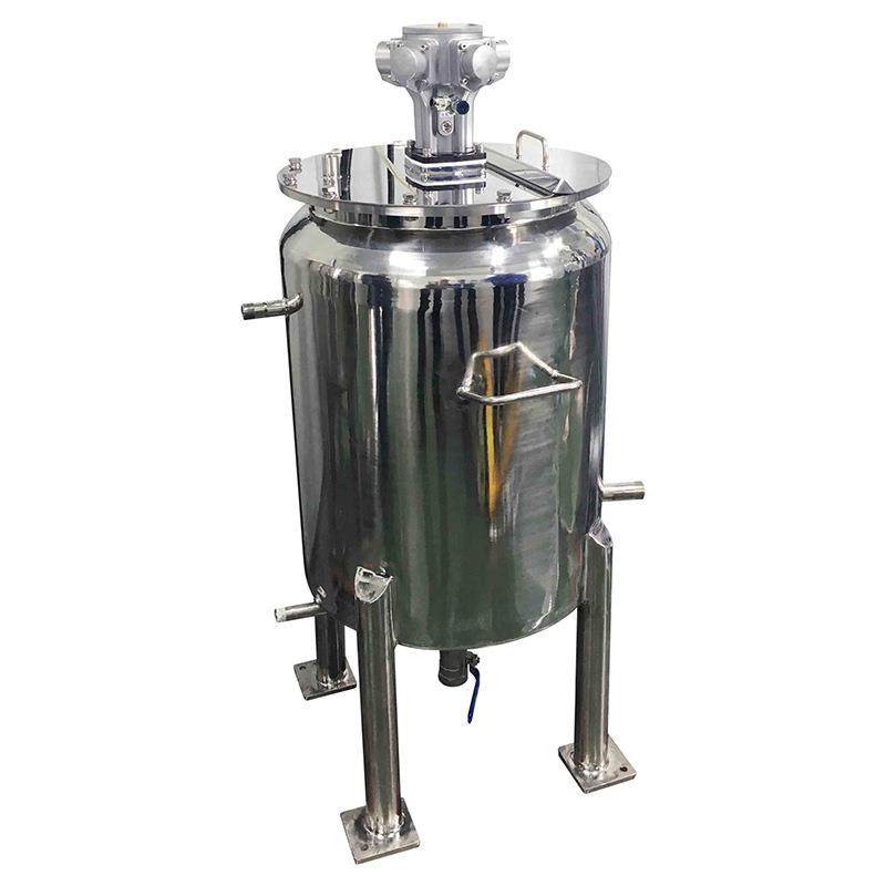 气动搅拌桶304L电解抛光不锈钢液体加热混合搅拌罐反应釜提取储罐,淘宝优惠券,粉丝福利购,淘宝优惠卷