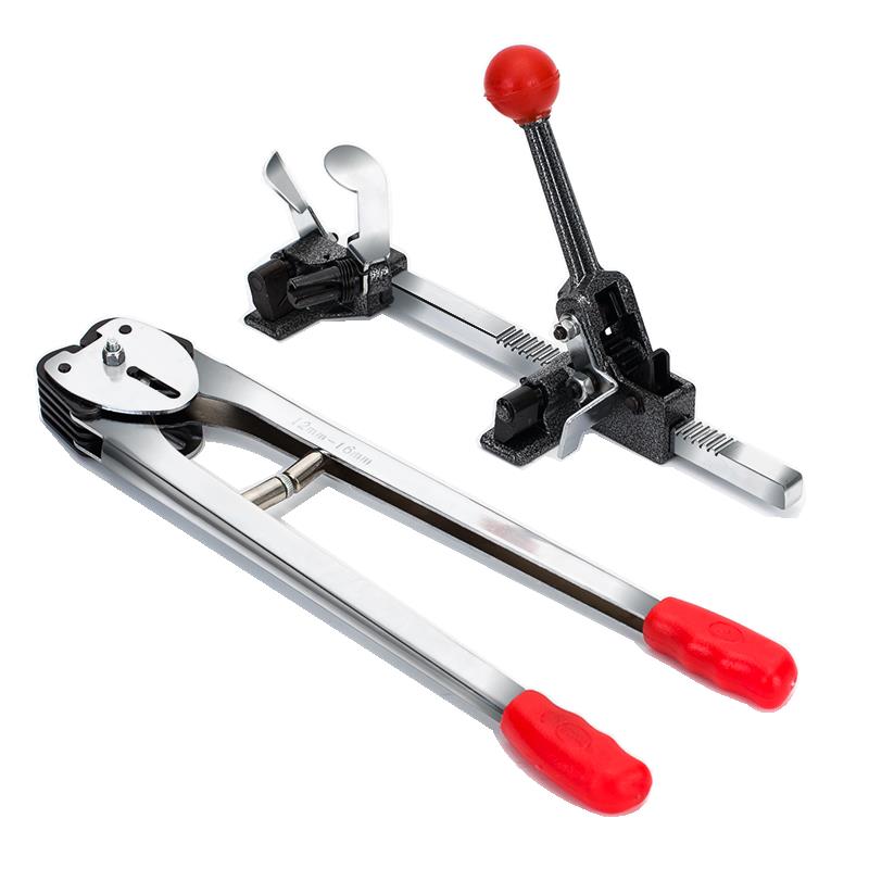 手动打包机打包钳拉紧器热熔捆扎机拉紧器pp打包带打包器小型手工 - 图0