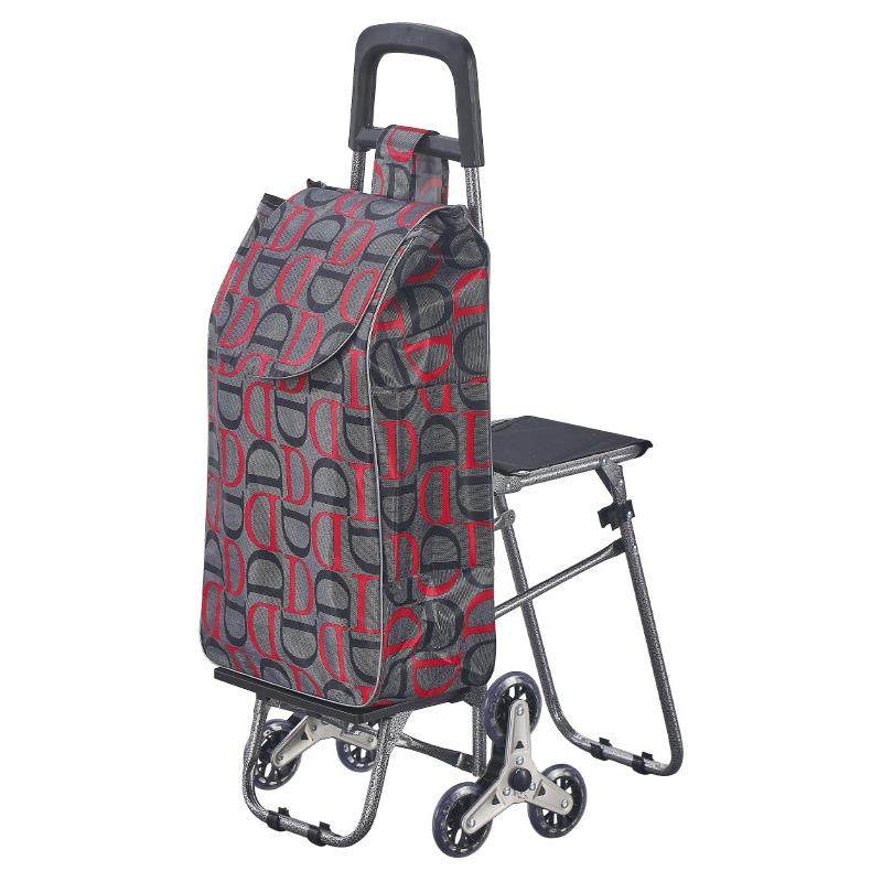 可坐人买菜小拉车老人爬楼轻便家用拉货便携购物车拉杆手推车拖车,淘宝优惠券,粉丝福利购,淘宝优惠卷