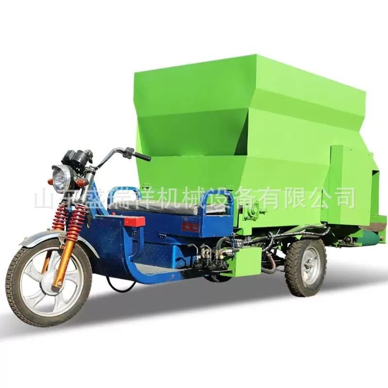 高续航电动牛羊撒料车养殖场全自动撒料喂料机三轮草料饲料投料机,淘宝优惠券,粉丝福利购,淘宝优惠卷