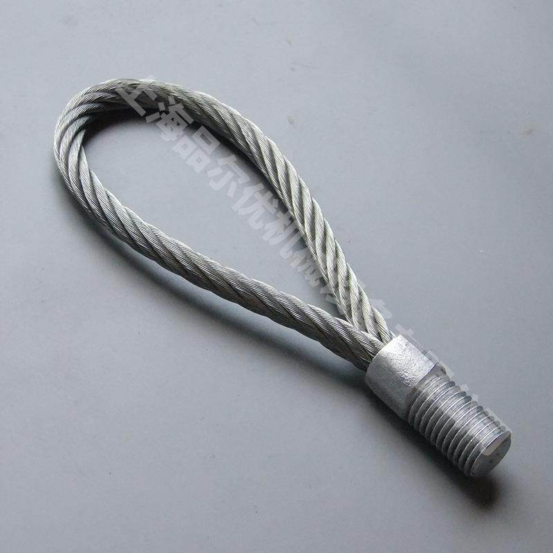 合金钢带螺纹钢丝绳吊环装配式建筑pc吊绳m20钢丝绳吊具,淘宝优惠券,粉丝福利购,淘宝优惠卷