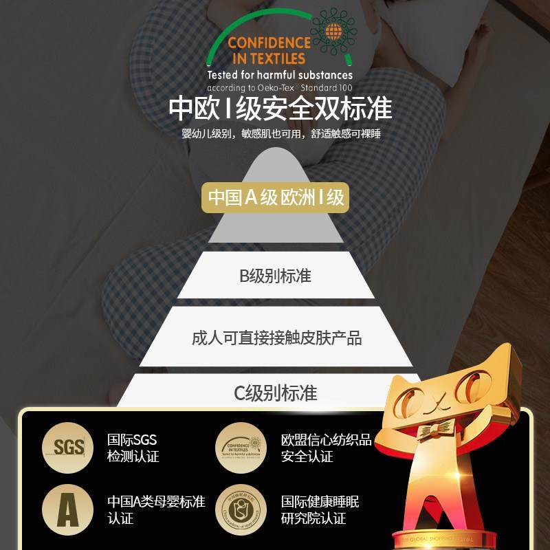 小西米木孕妇枕头护腰侧睡枕托 托腹靠抱枕H孕妇睡觉侧卧枕孕妇用,淘宝优惠券,粉丝福利购,淘宝优惠卷