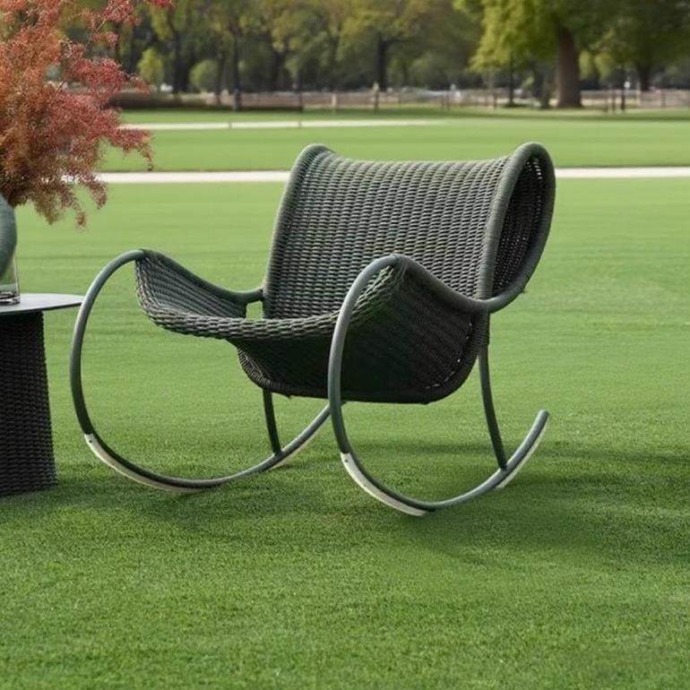 户外沙发藤编阳台休闲椅简约庭院阳台摇椅防水晒桌椅茶几组合花园,淘宝优惠券,粉丝福利购,淘宝优惠卷